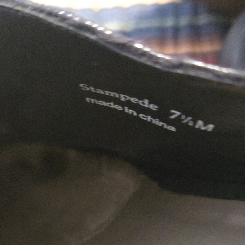 Roper Black Floral Embroidered Mules - Picture 7 of 7